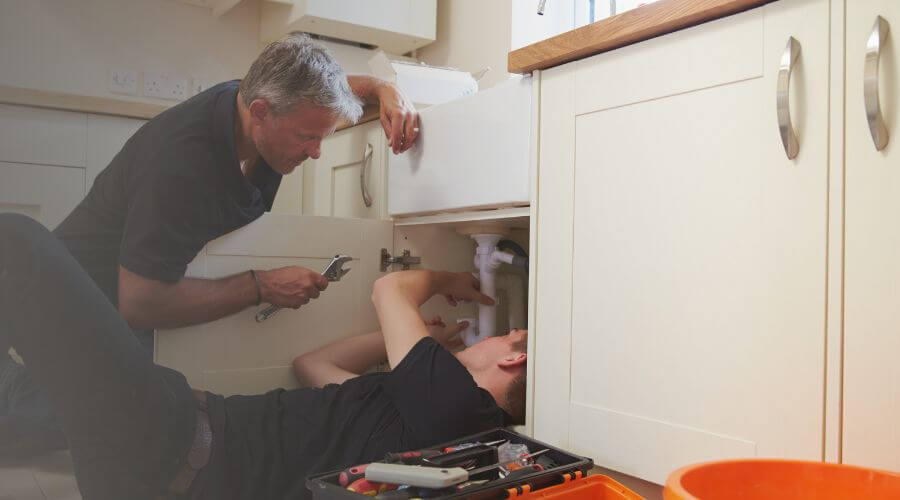 Professional burst pipe repair services in North Kingsville, OH